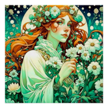 Art Nouveau Imboli Celtic Spring