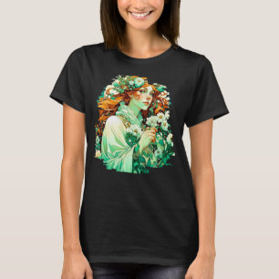 Art Nouveau Imboli Celtic Spring T-Shirt