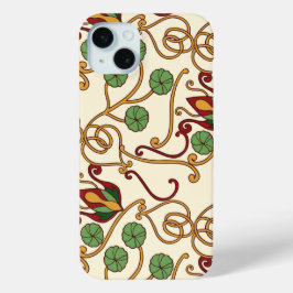 Art Nouveau-inspired floral design Case-Mate iPhone Hülle
