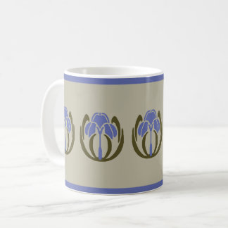 Art Nouveau Iris Tasse