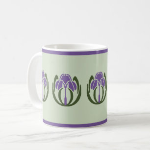 Art Nouveau Iris Tasse
