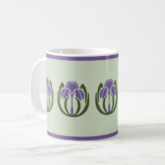 Art Nouveau Iris Tasse