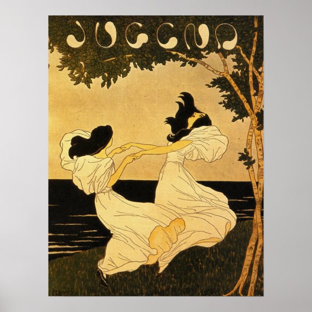 Art Nouveau - Jugend Poster (Vorne)