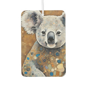 Art Nouveau Koala Bear Autolufterfrischer