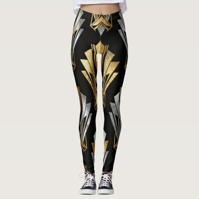 Art Nouveau Leggings (Vorderseite)