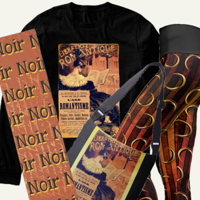 Art nouveau librairie romantique gothic grasset Tri-Blend shirt (Von Creator hochgeladen)