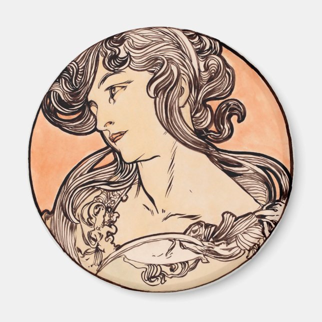 Art Nouveau Magnet (Vorne)