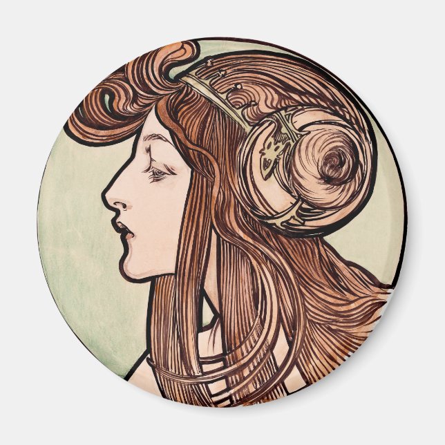 Art Nouveau Magnet (Vorne)
