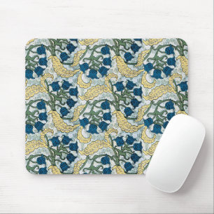 Art Nouveau Maiglöckchen-Blüten Verneuil Mousepad