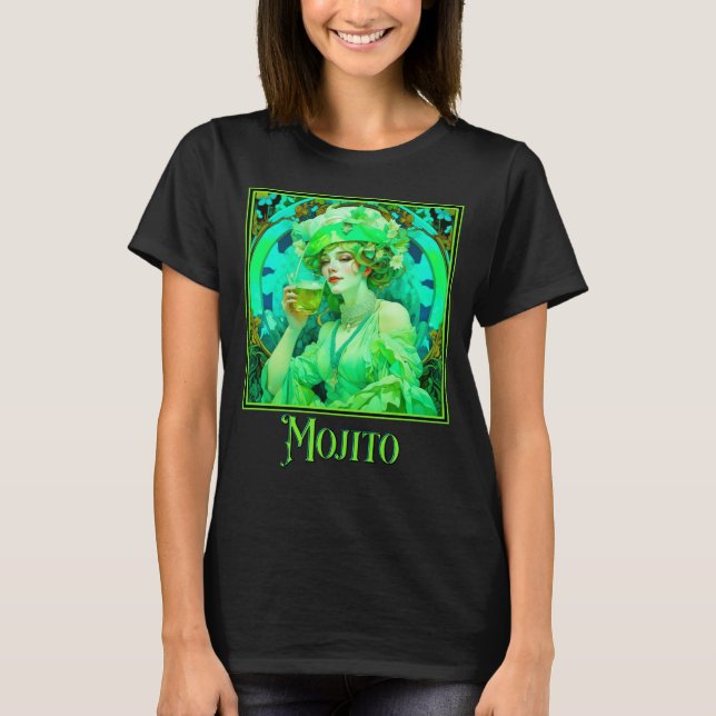 Art Nouveau Mojito T-Shirt (Vorderseite)