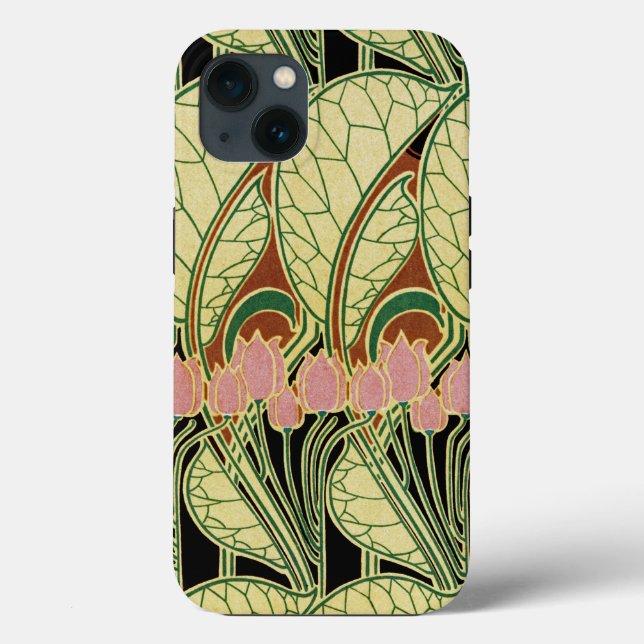 Art Nouveau Muster #1 Case-Mate iPhone Hülle (Rückseite)