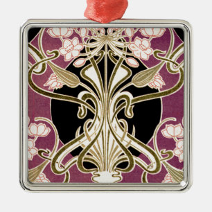 Art Nouveau Muster #2 Ornament Aus Metall