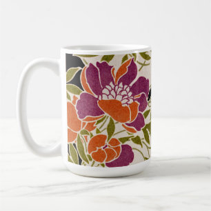 Art Nouveau Muster 3 Kaffeetasse