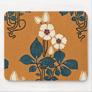 Art Nouveau Muster #7 Mousepad