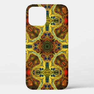 art nouveau ornamentales vintage-muster in grün, g Case-Mate iPhone hülle