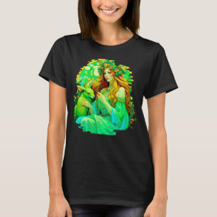 Art Nouveau Ostara Celtic Spring T-Shirt