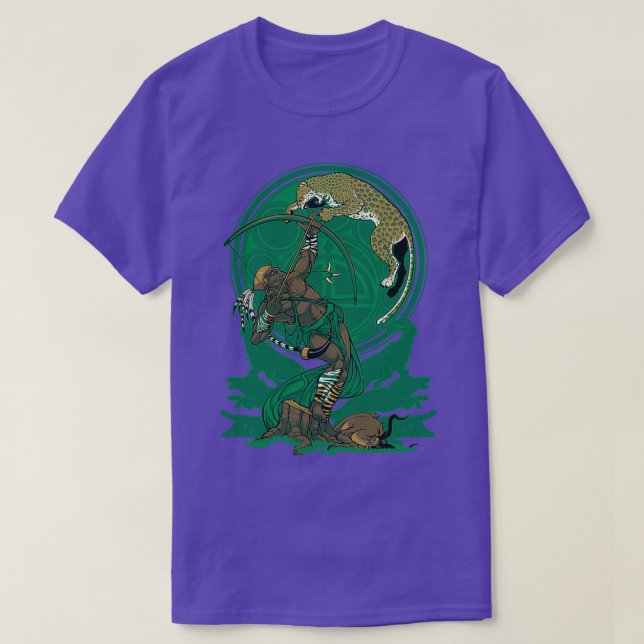 Art Nouveau Oxossi T-Shirt (Design vorne)
