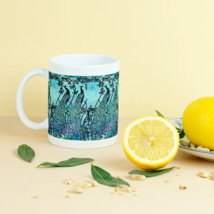 Art Nouveau Peacock Kaffeetasse