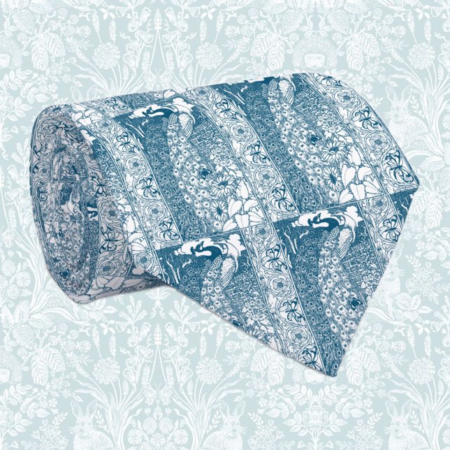 Art Nouveau Peacock Krawatte (Von Creator hochgeladen)