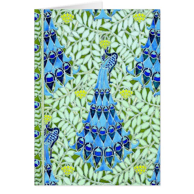 Art Nouveau Peacocks (Vorne)