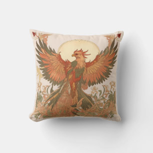 Art Nouveau - Phoenix Kissen