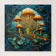 Art Nouveau Pilz Fantasy Puzzle