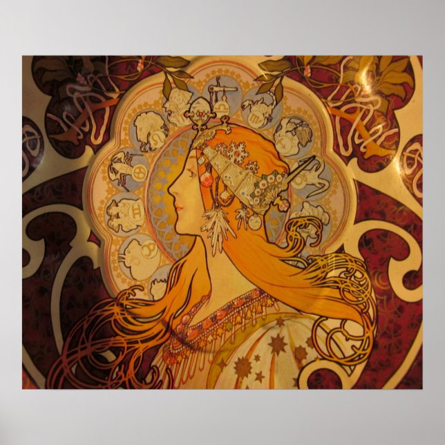 Art Nouveau Plakat (Vorne)