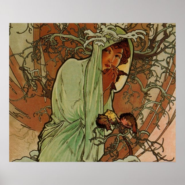 Art Nouveau Plakat (Vorne)