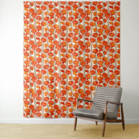 Art Nouveau Poppies Tapestry