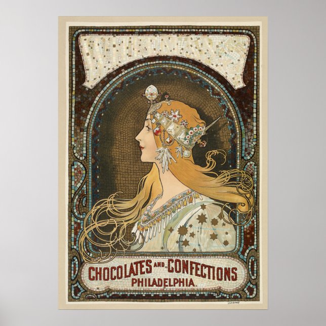 Art Nouveau Poster (Vorne)