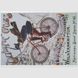 Art Nouveau Poster Olympiasiad Enttäuschung Seidenpapier