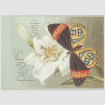 Art Nouveau Poster Seifen Dekupierpapier