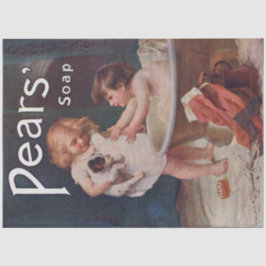 Art Nouveau Poster Soap Children Decouation Seidenpapier