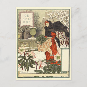 Art Nouveau Postkarte