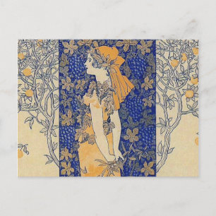 Art Nouveau Postkarte