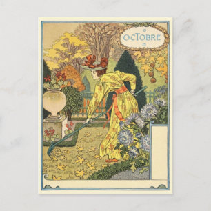 Art Nouveau Postkarte