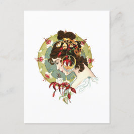 Art Nouveau Postkarte