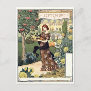 Art Nouveau Postkarte
