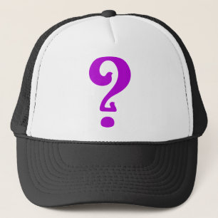 Art Nouveau Question Mark Truckerkappe
