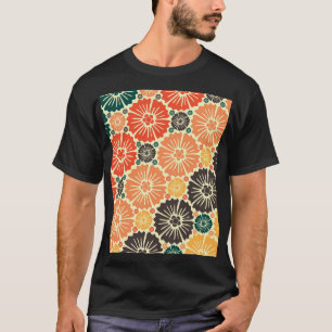 Art Nouveau Retro Tapete Design. T-Shirt