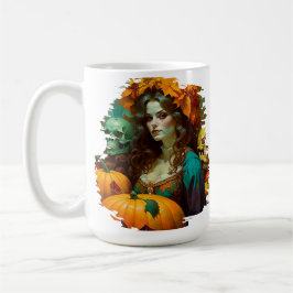 Art Nouveau Samhain Kaffeetasse