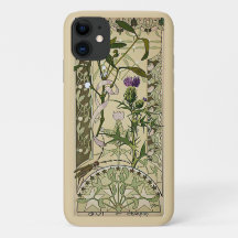 Art Nouveau Scottish Thistle Floral Blume Case-