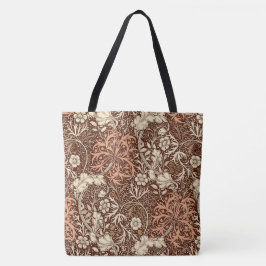 Art Nouveau Seaweed Floral, Braun und Beige