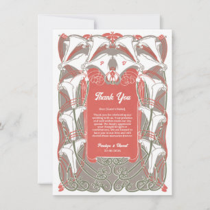 Art Nouveau Stadtrundgang: Dankeskarte