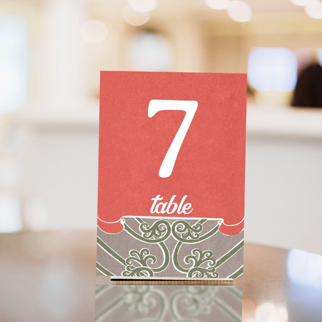 Art Nouveau Stadtrundgang: Tischnummer (Von Creator hochgeladen)