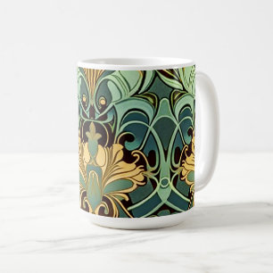 Art Nouveau Tapete Klassischer Becher, 0,44 l Kaffeetasse