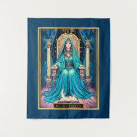 Art Nouveau Tarot, die Hohepriesterin