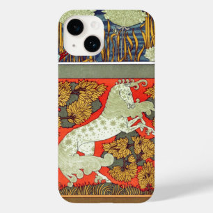 Art Nouveau Textil Königspferd Verneuil Case-Mate iPhone 14 Hülle