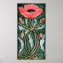 Art Nouveau Tile