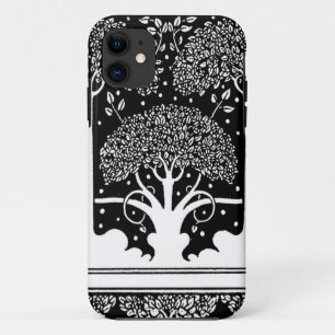 Art Nouveau Tree Beardsley Muster Case-Mate iPhone Hülle